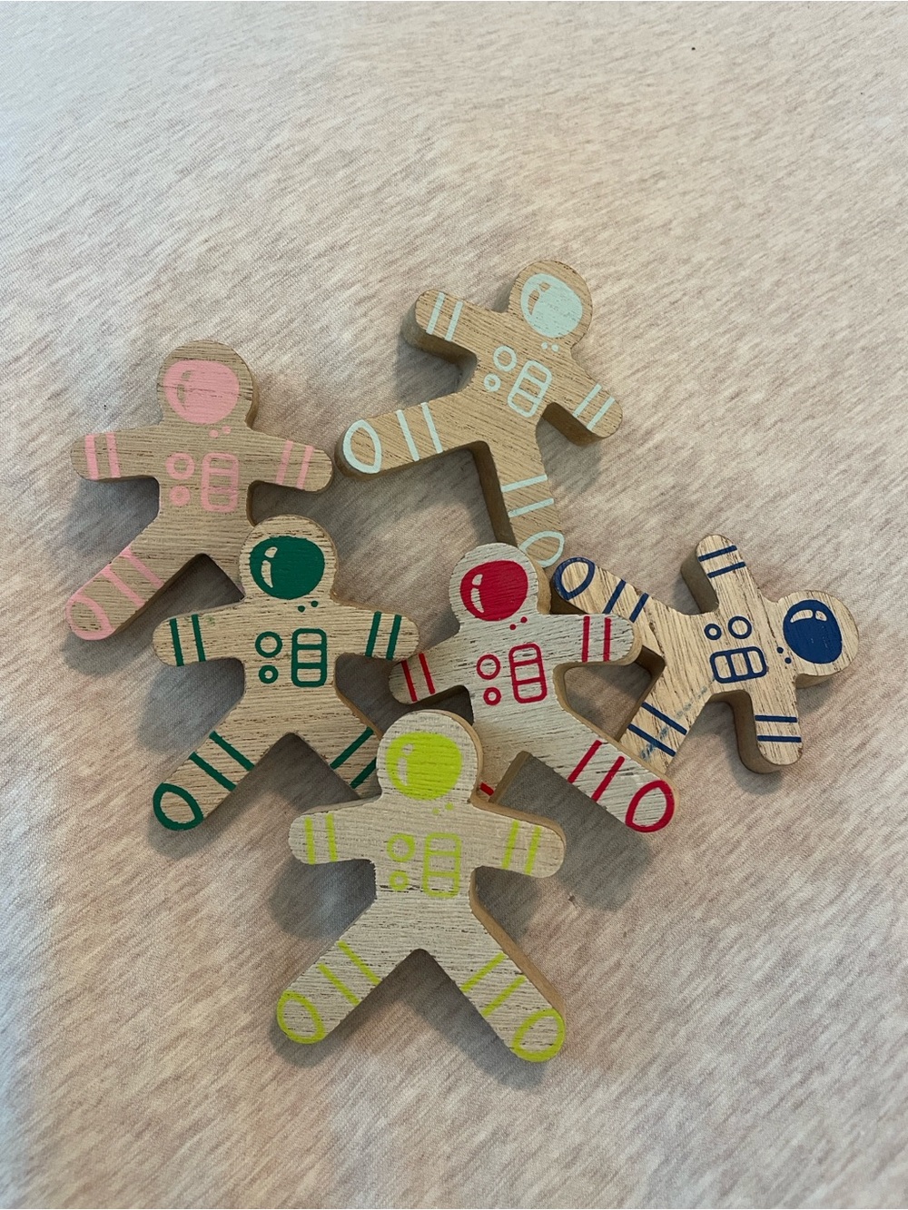 Wooden Astronaut Toy Set - Multicolor - Picture 2 of 4